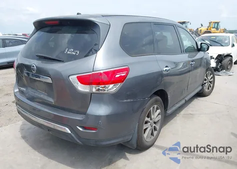 2015 Nissan Pathfinder S from USA, damaged, VIN 5N1AR2MN4FC617755